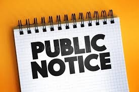 Public Notice: Registration of Garages and Mechanics